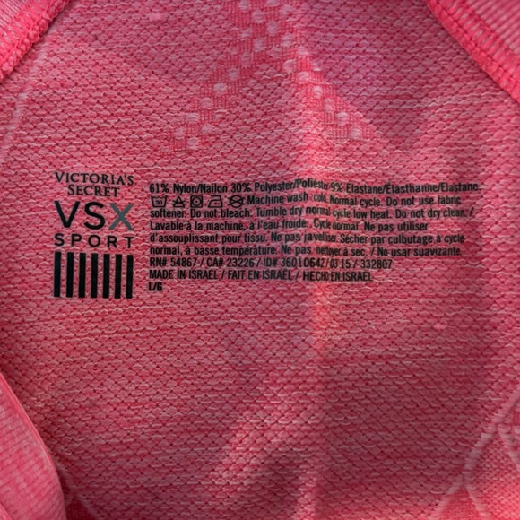 Victoria’s Secret Color - Pink Size Large Tank - Picture 7 of 7